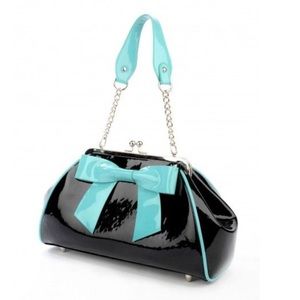 Pinup girl clothing purses with Bow